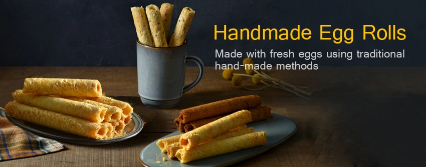 Handmade Egg Rolls
