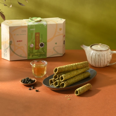 手工高山茶蛋捲禮盒8支入